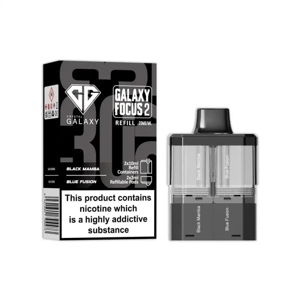 Crystal Galaxy Focus 6k Pods Pack of 5