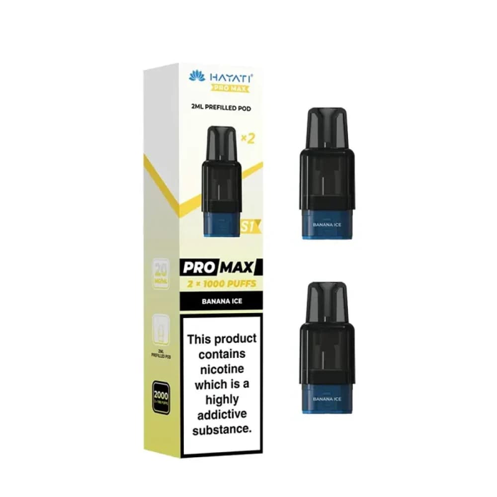 Hayati Pro Max S1 Prefilled Pods Pack of 10