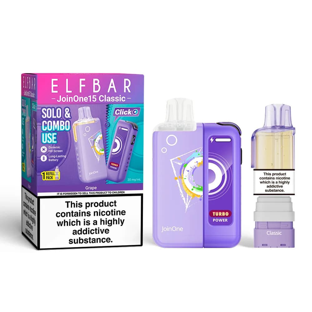 Elf Bar JoinOne30 Classic Vape Kit Box of 5