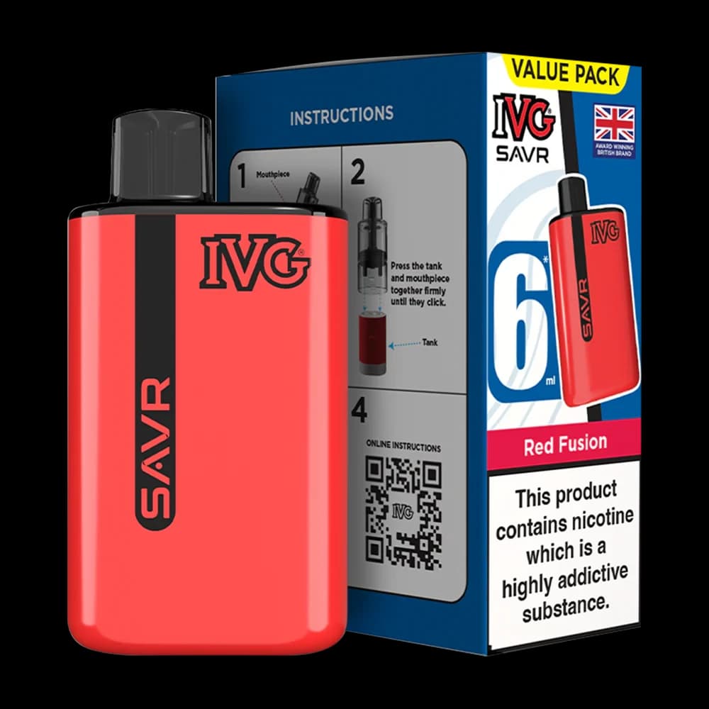 IVG Savr 3000 Vape Kit Box of 5